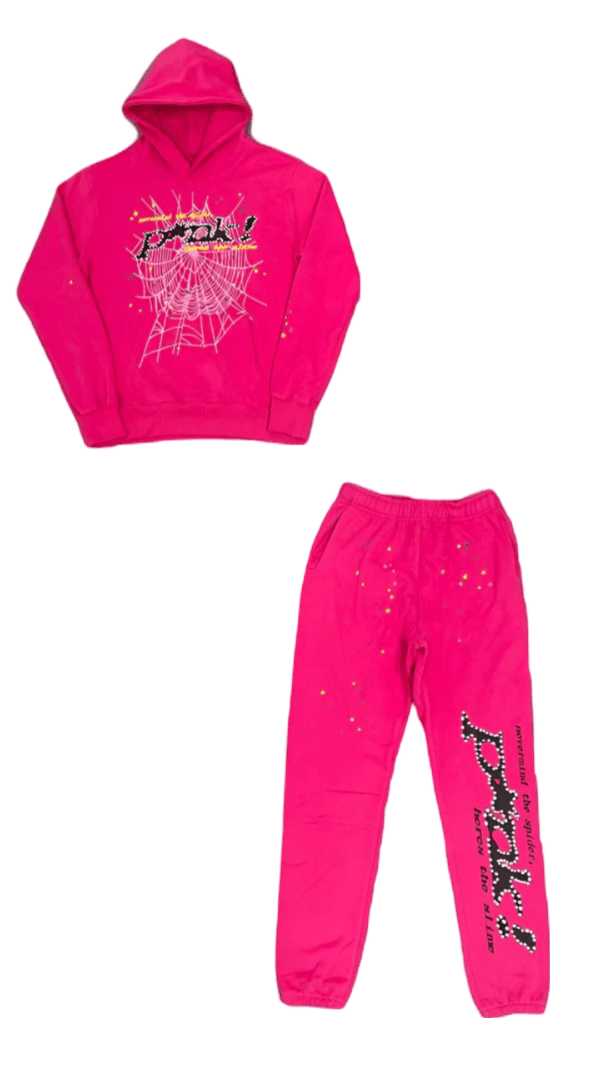 Sp5der P*nk Tracksuit - Eestileiud