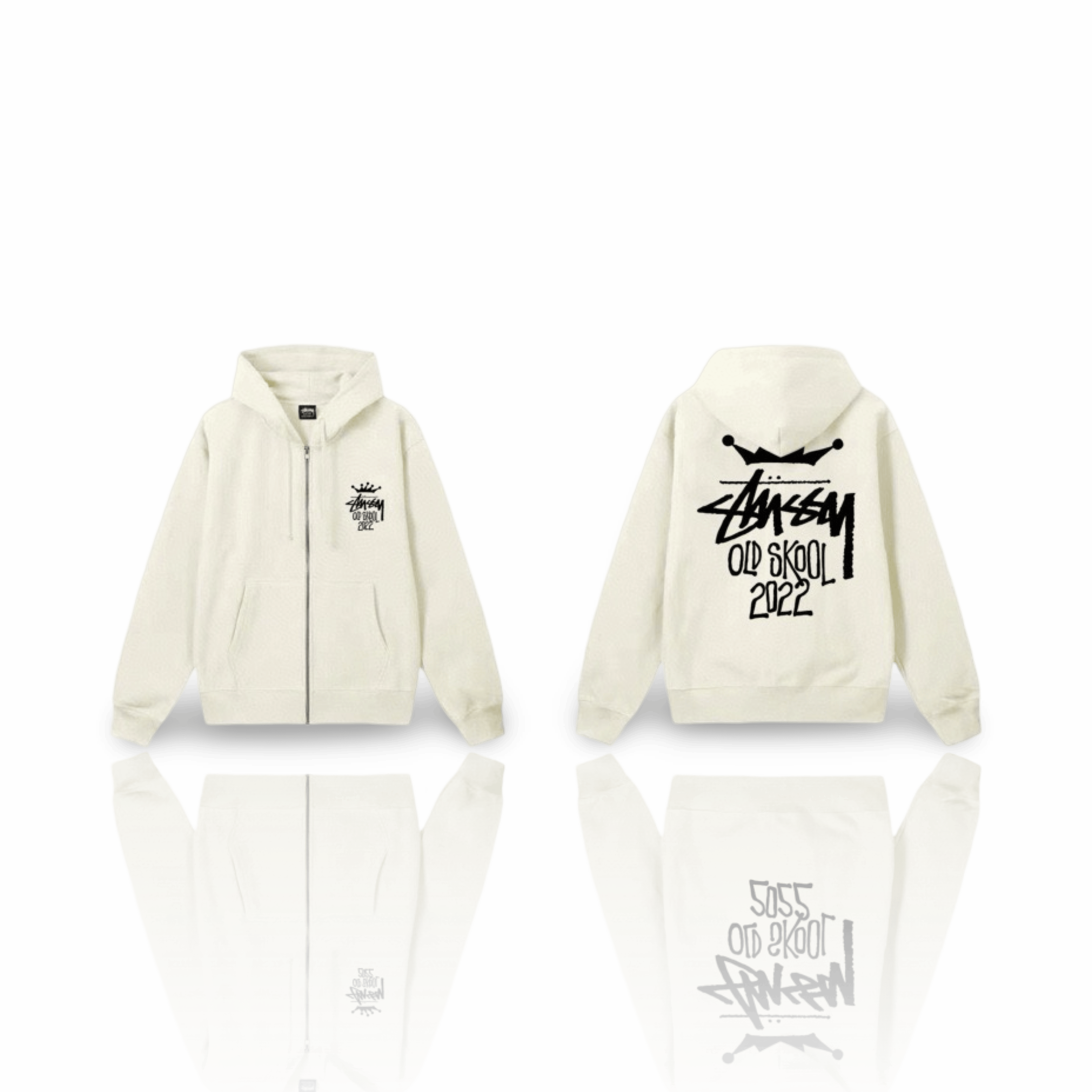 Stüssy Zip Hoodie - Eestileiud